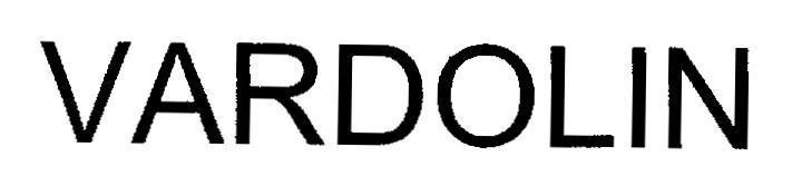 Mẫu nhãn hiệu VARDOLIN