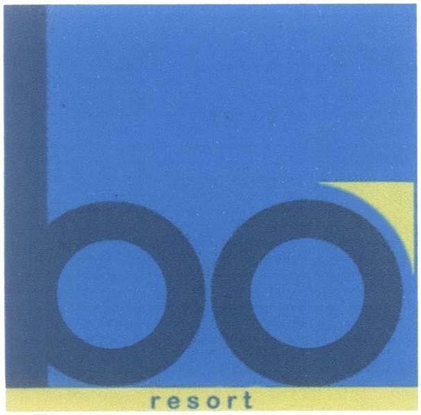 Mẫu nhãn hiệu BO RESORT