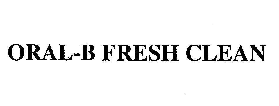 Mẫu nhãn hiệu ORAL-B FRESH CLEAN
