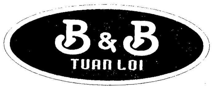 Mẫu nhãn hiệu B & B TUAN LOI