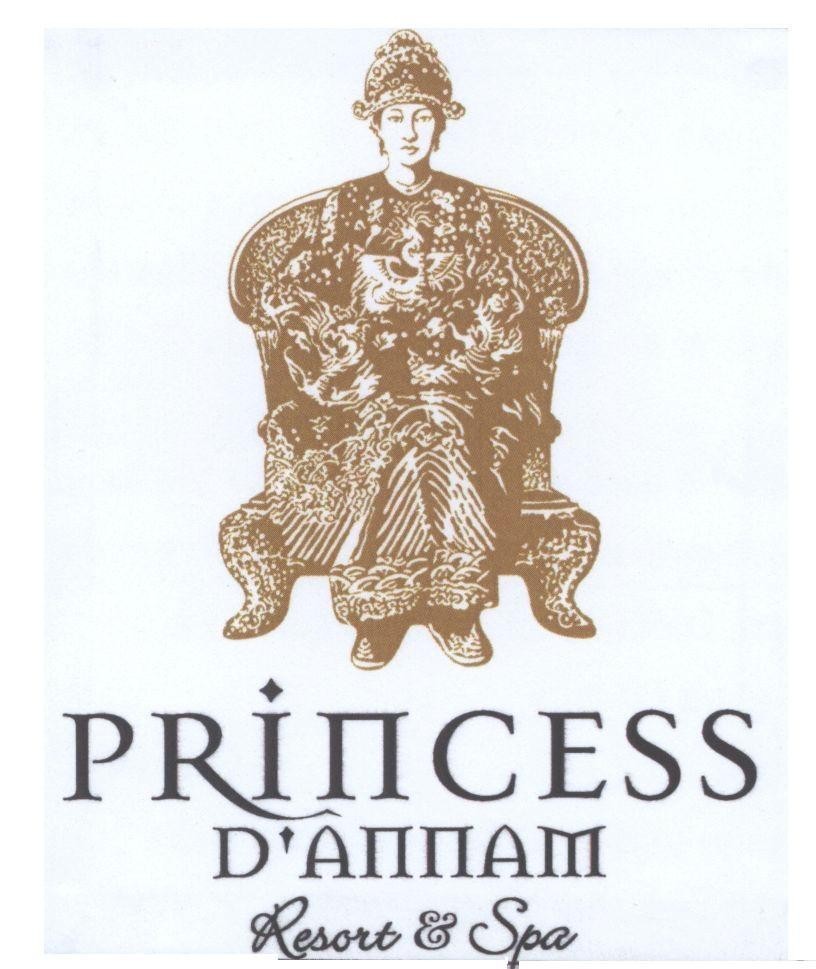 Mẫu nhãn hiệu PRINCESS D'ANNAM RESORT & SPA