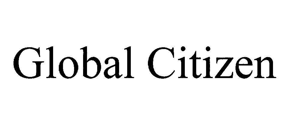 Mẫu nhãn hiệu GLOBAL CITIZEN