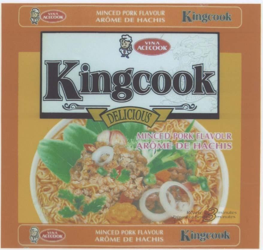 Mẫu nhãn hiệu KINGCOOK VINA ACECOOK