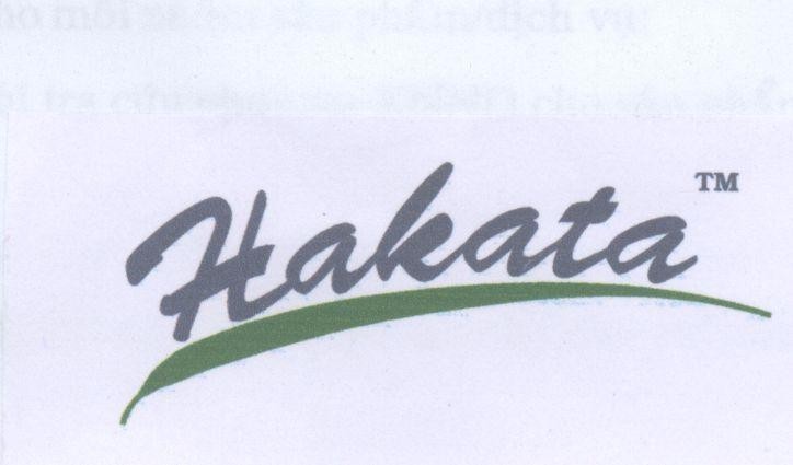 Mẫu nhãn hiệu HAKATA