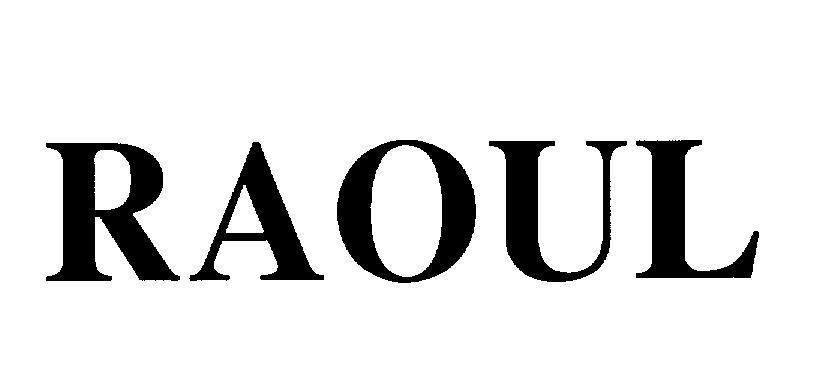 Mẫu nhãn hiệu RAOUL