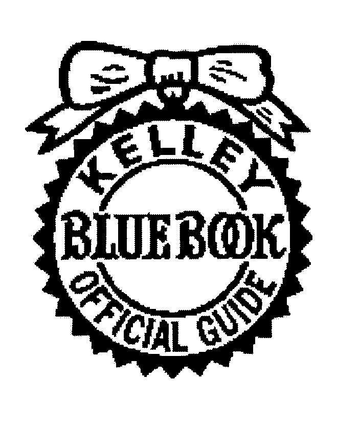Mẫu nhãn hiệu KELLEY BLUE BOOK OFFICIAL GUIDE