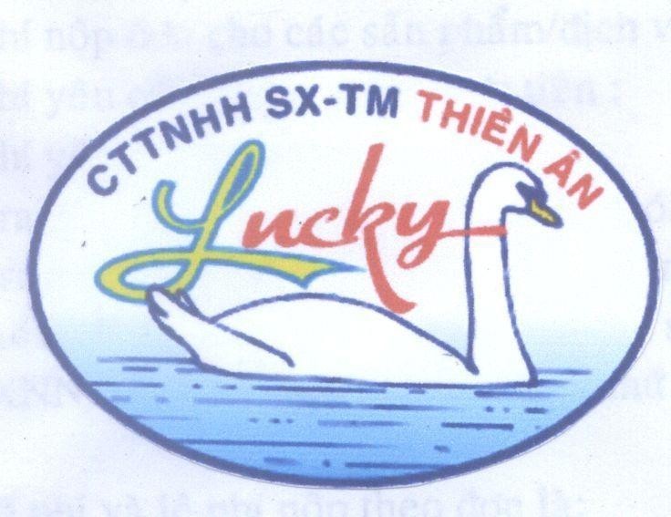 Mẫu nhãn hiệu CTTNHH SX-TM THIÊN ÂN LUCKY