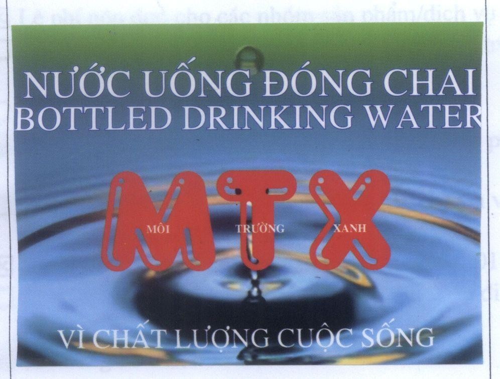 Mẫu nhãn hiệu MTX Môi Trường Xanh Vì Chất Lượng Cuộc Sống