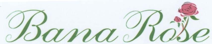 Mẫu nhãn hiệu BANA ROSE