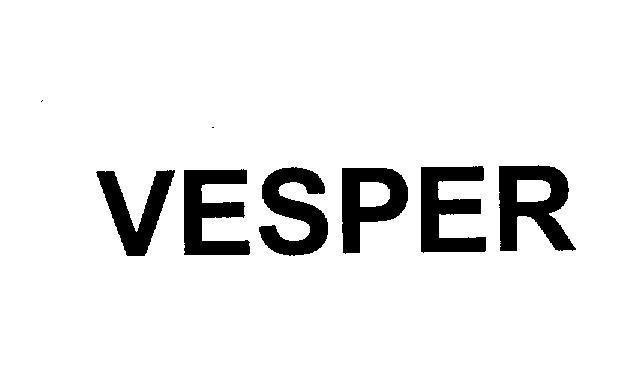 Mẫu nhãn hiệu VESPER