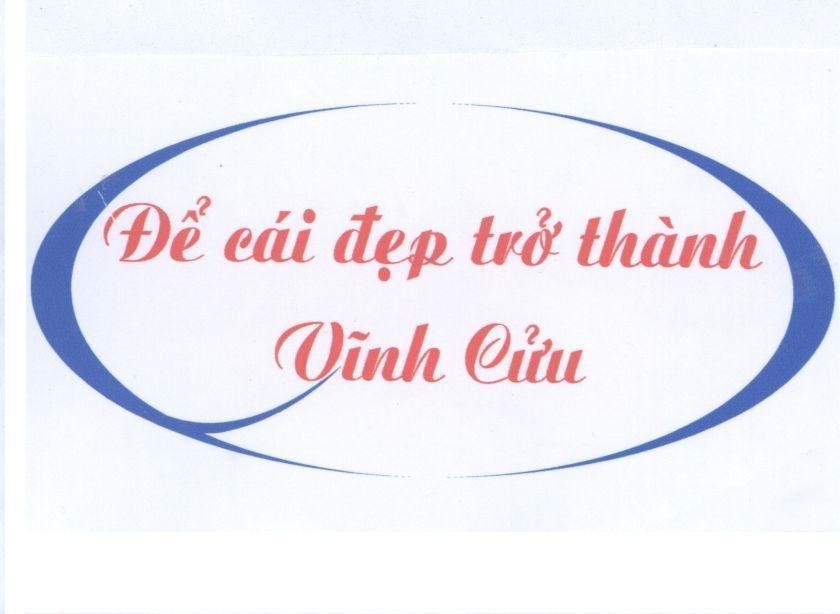 Mẫu nhãn hiệu Để cái đẹp trở thành Vĩnh Cửu