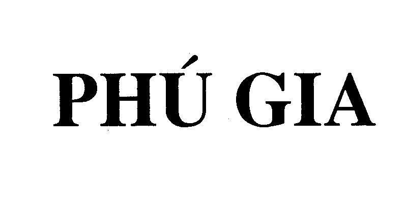 Mẫu nhãn hiệu Phú Gia