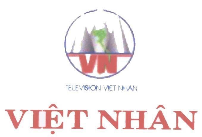Mẫu nhãn hiệu VN Việt Nhân TELEVISION VIET NHAN
