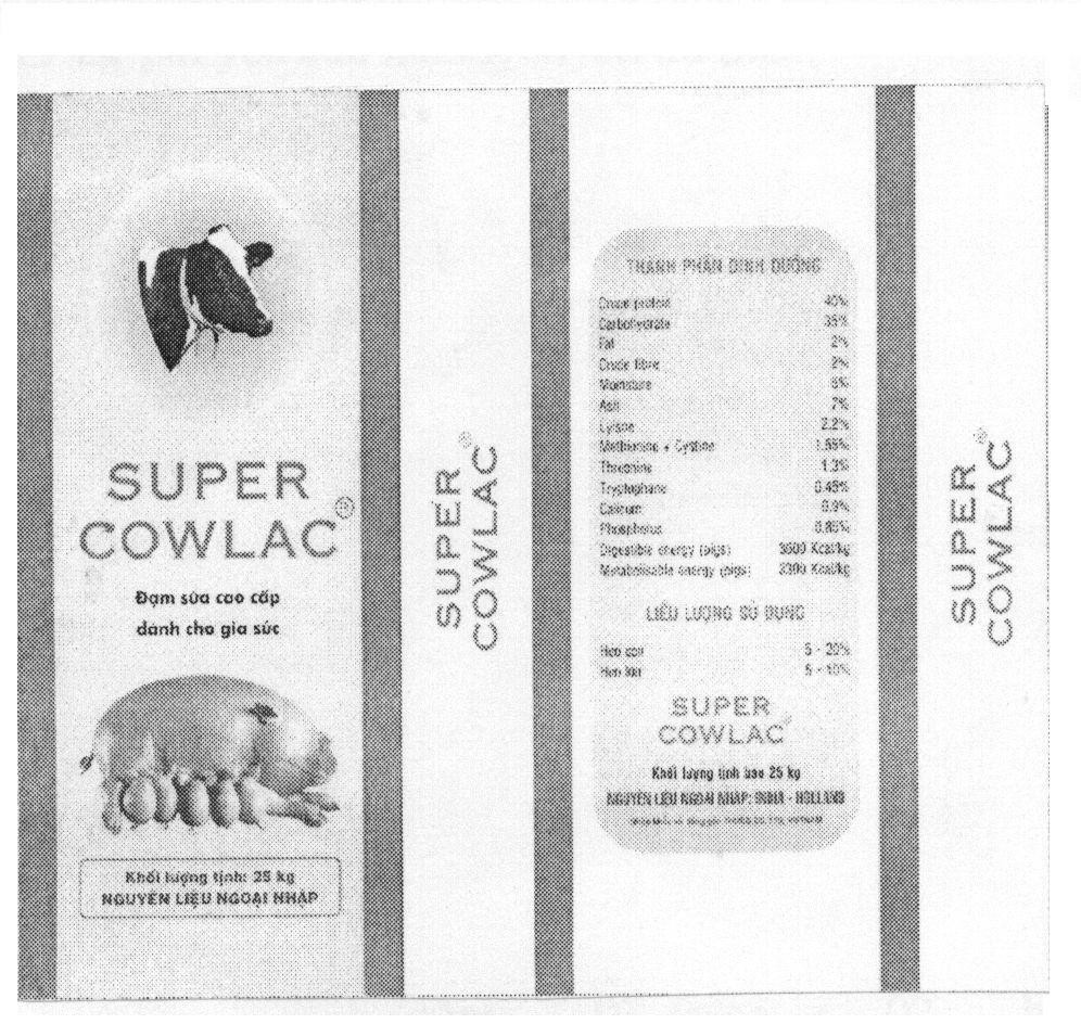 Mẫu nhãn hiệu SUPER COWLAC