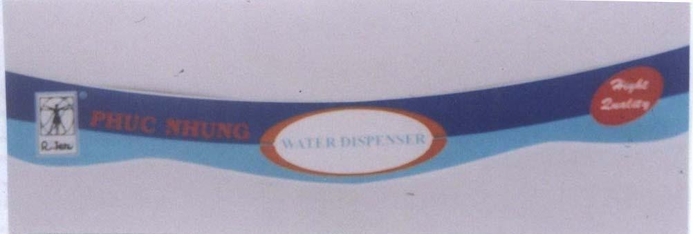 Mẫu nhãn hiệu PHUC NHUNG WATER DISPENSER R-TER