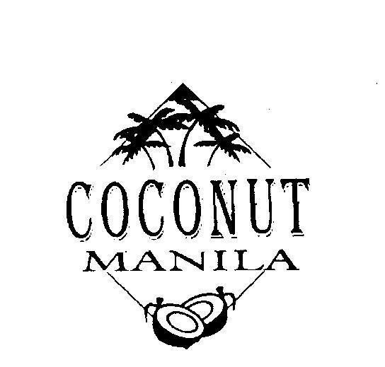 Mẫu nhãn hiệu COCONUT MANILA