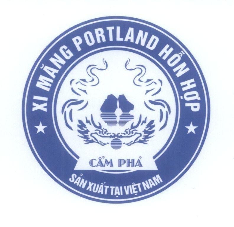 Mẫu nhãn hiệu Cẩm Phả Xi măng PORTLAND Hỗn hợp