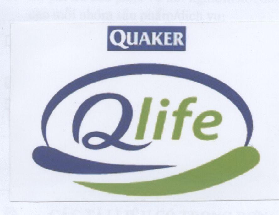 Mẫu nhãn hiệu QUAKER Q QLIFE