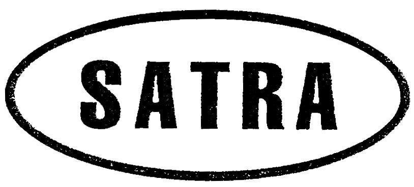 Mẫu nhãn hiệu SATRA