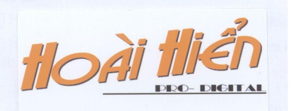 Mẫu nhãn hiệu Hoài Hiển PRO-DIGITAL