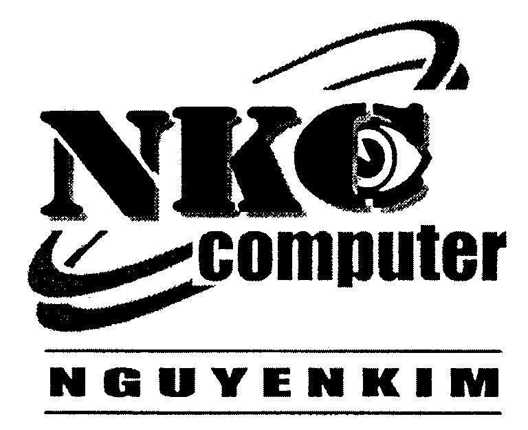 Mẫu nhãn hiệu NKC COMPUTER NGUYENKIM