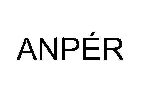 Mẫu nhãn hiệu ANPER