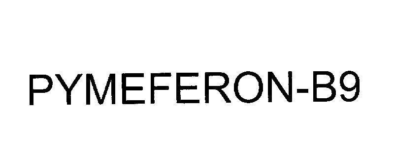 Mẫu nhãn hiệu PYMEFERON-B9