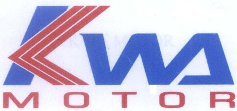 Mẫu nhãn hiệu KWA MOTOR
