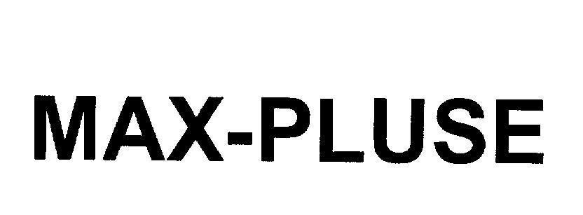 Mẫu nhãn hiệu MAX-PLUSE