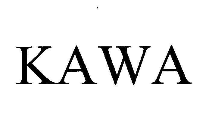 Mẫu nhãn hiệu KAWA