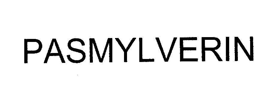 Mẫu nhãn hiệu PASMYLVERIN