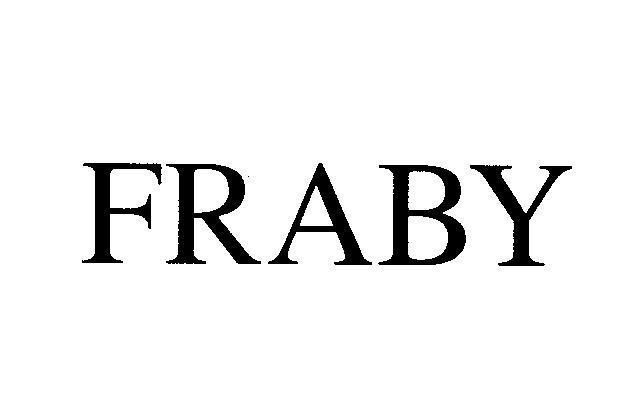 Mẫu nhãn hiệu FRABY