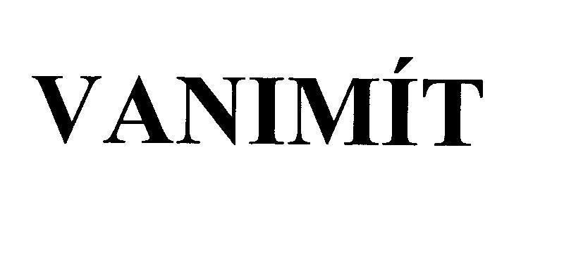 Mẫu nhãn hiệu Vanimít