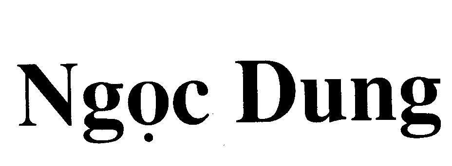 Mẫu nhãn hiệu Ngọc Dung