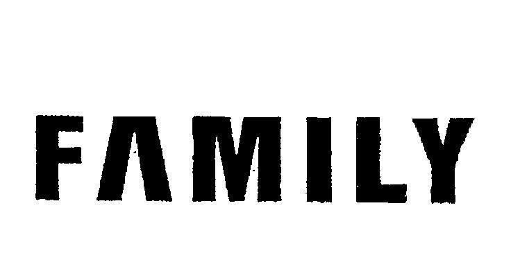 Mẫu nhãn hiệu FAMILY