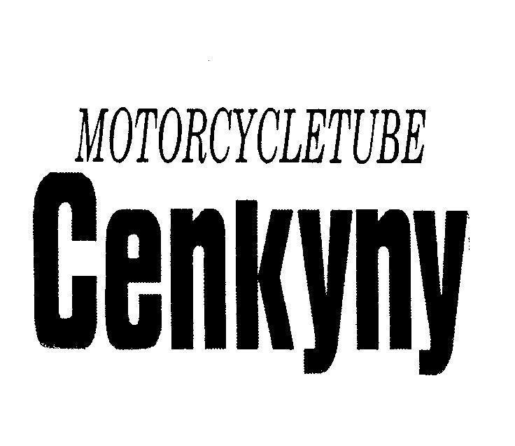 Mẫu nhãn hiệu MOTORCYCLETUBE Cenkyny