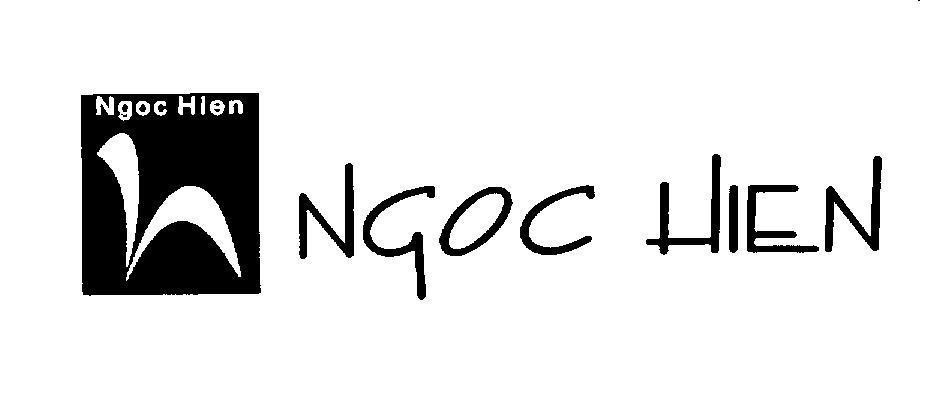 Mẫu nhãn hiệu NH NGOC HIEN