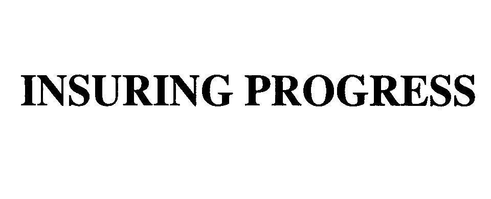 Mẫu nhãn hiệu INSURING PROGRESS