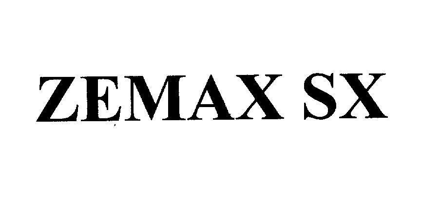 Mẫu nhãn hiệu ZEMAX SX