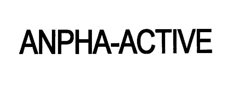 Mẫu nhãn hiệu ANPHA-ACTIVE