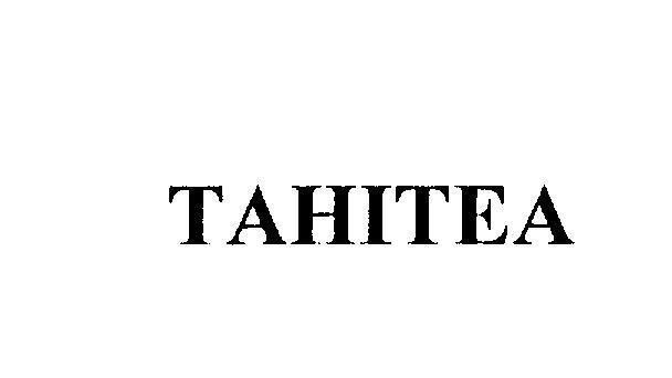 Mẫu nhãn hiệu TAHITEA