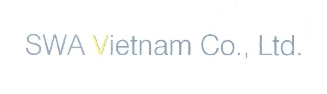 Mẫu nhãn hiệu SWA VIETNAM CO.,LTD