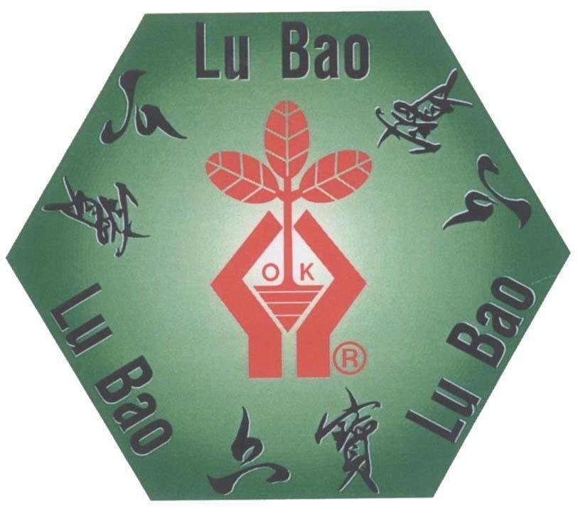 Mẫu nhãn hiệu Lu Bao [lục bảo] OK