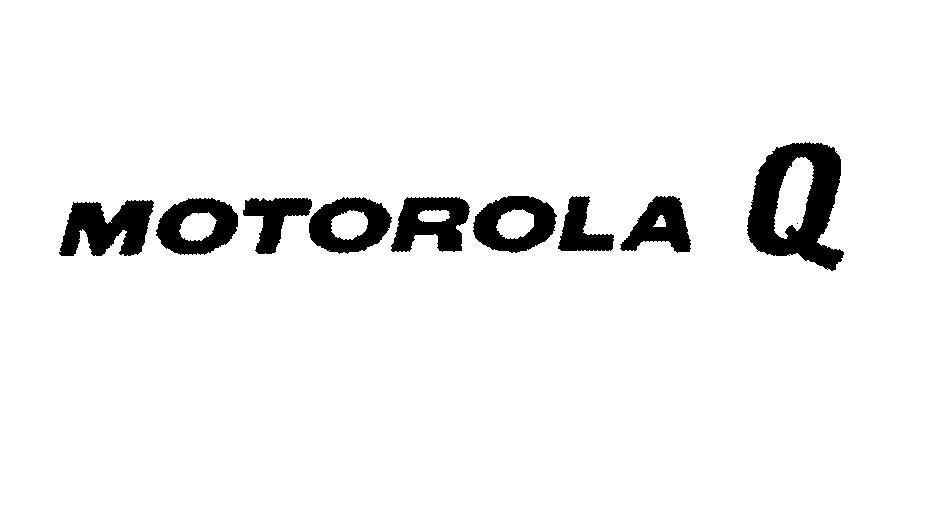 Mẫu nhãn hiệu MOTOROLA Q