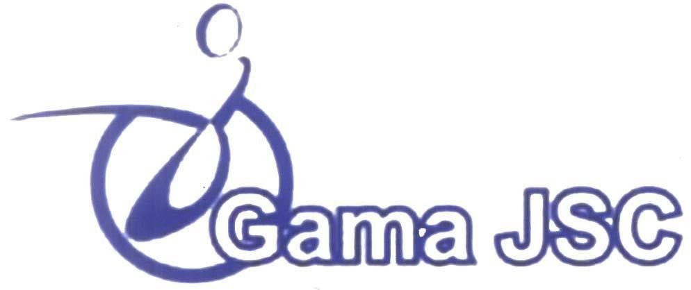 Mẫu nhãn hiệu GAMA JSC
