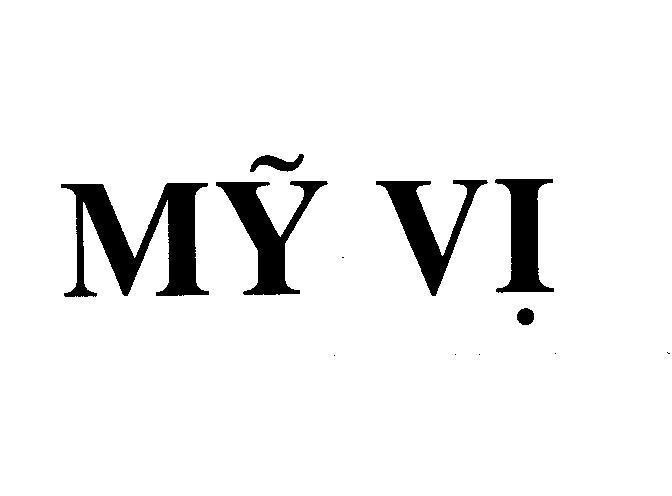 Mẫu nhãn hiệu Mỹ Vị