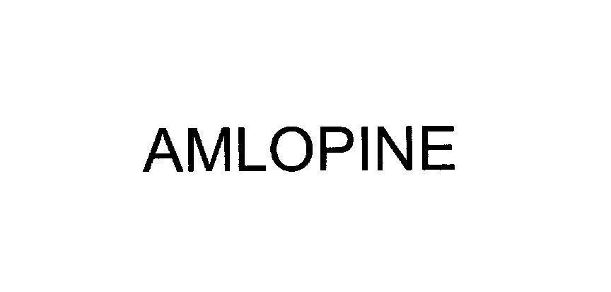 Mẫu nhãn hiệu AMLOPINE