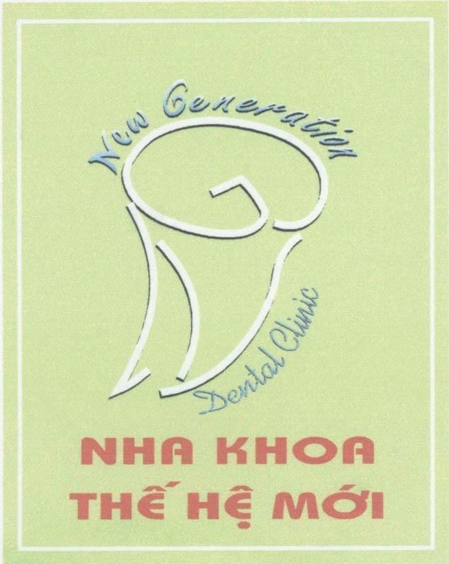 Mẫu nhãn hiệu Nha Khoa Thế Hệ Mới N G NEW GENERATION DENTAL CLINIC