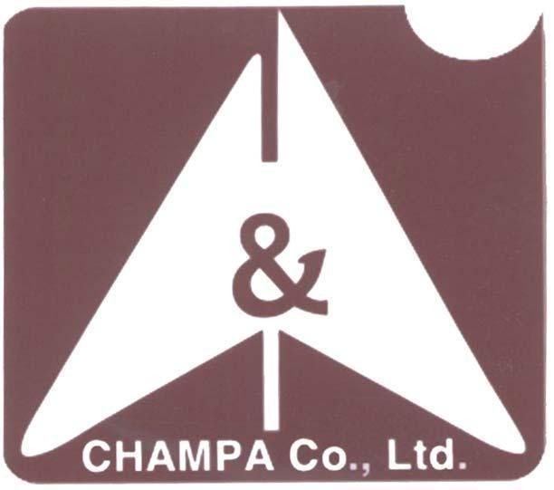 Mẫu nhãn hiệu & CHAMPA CO.,LTD
