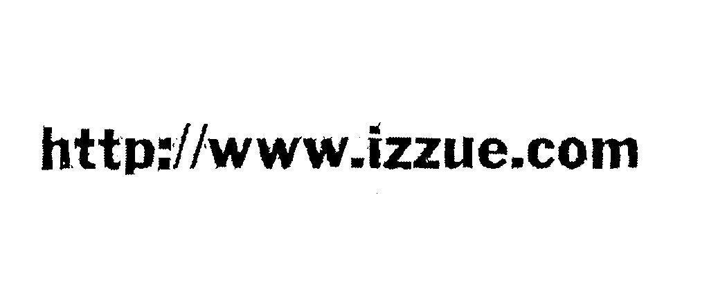 Mẫu nhãn hiệu http://www.izzue.com
